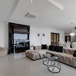 ヴィラ Luxury Basak With Infinity Pool And Sea View マカルスカ