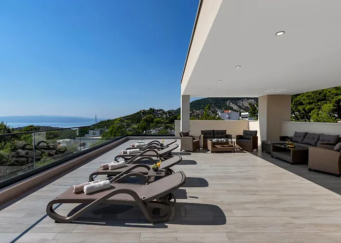 Luxury Basak With Infinity Pool And Sea View * Makarska