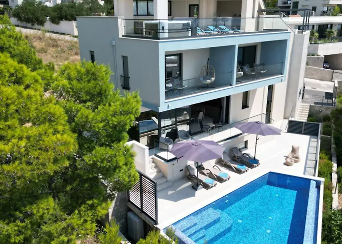 Luxury Basak With Infinity Pool And Sea View *