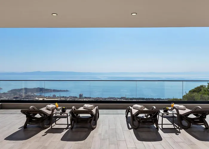 Luxury Basak With Infinity Pool And Sea View Villa Makarska